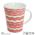 Taza de café nueva de 12oz Bone China con la etiqueta